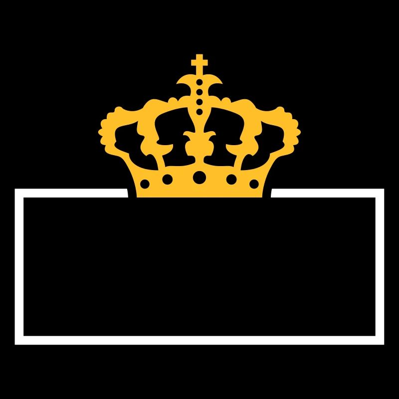 Couronne de roi bouclier