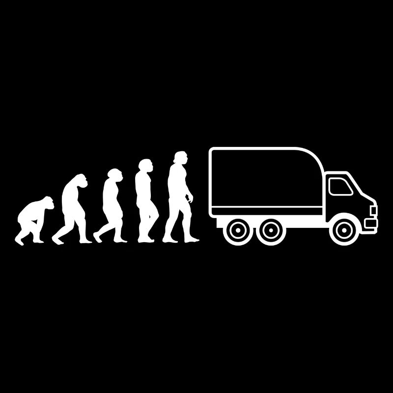 Evolution Lkw Fahrer