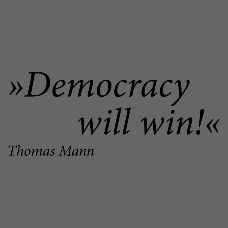 Democracy will win