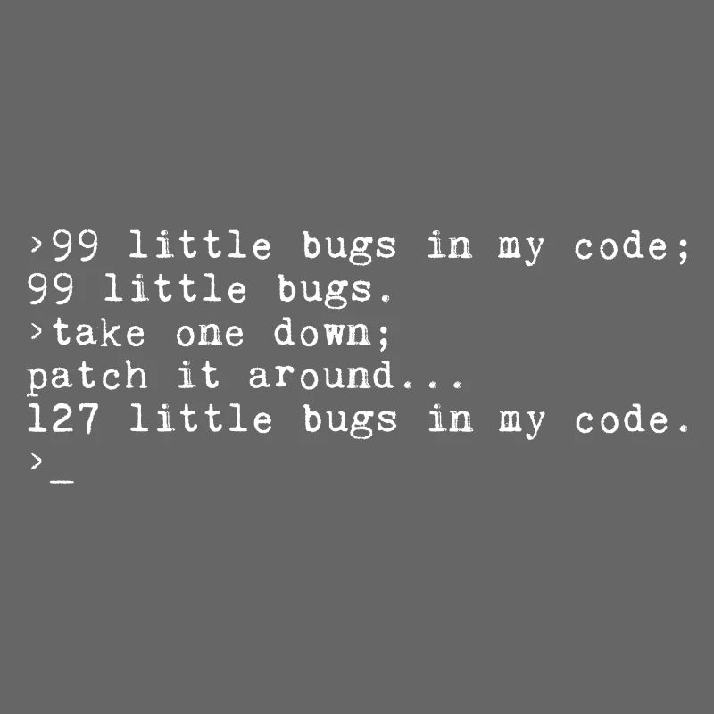 99 petits bugs dans mon code 4