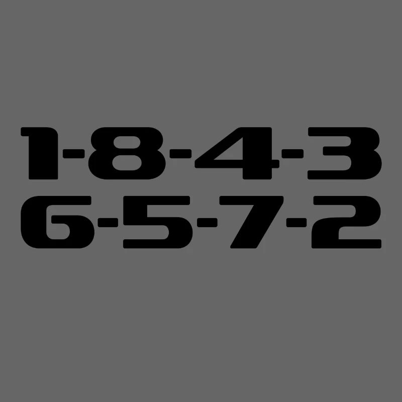 Ignition sequence V8 engine