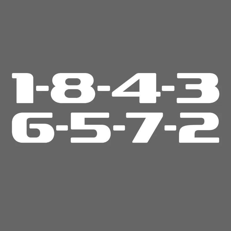 V8 ignition sequence.