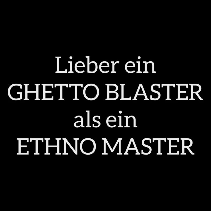 EthnoMaster Ghettoblaster