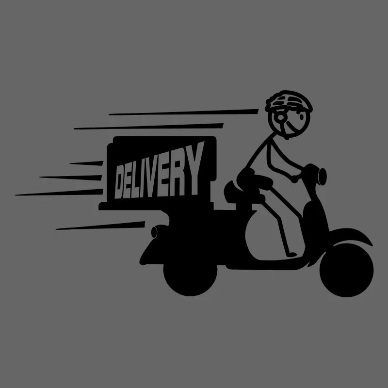 Scooter-Paket oder SMS-Lieferung