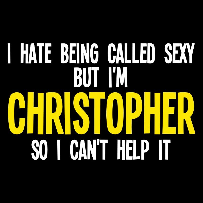 Vorname Christopher Name Christopher Geschenk