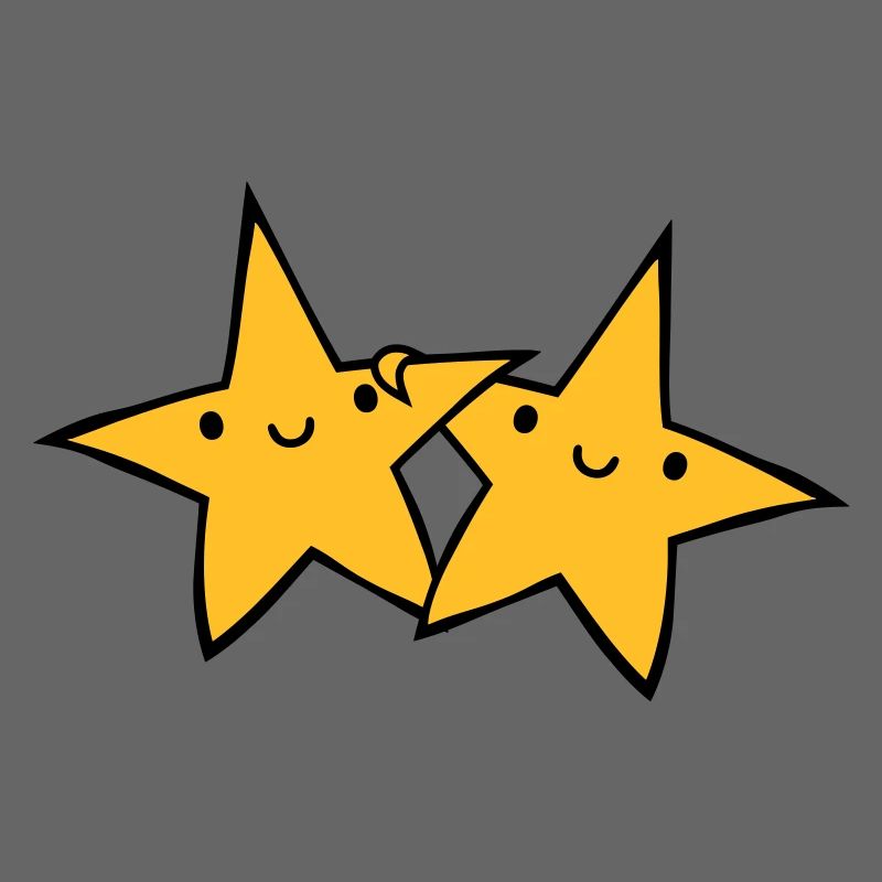 2 Sternchen Paar