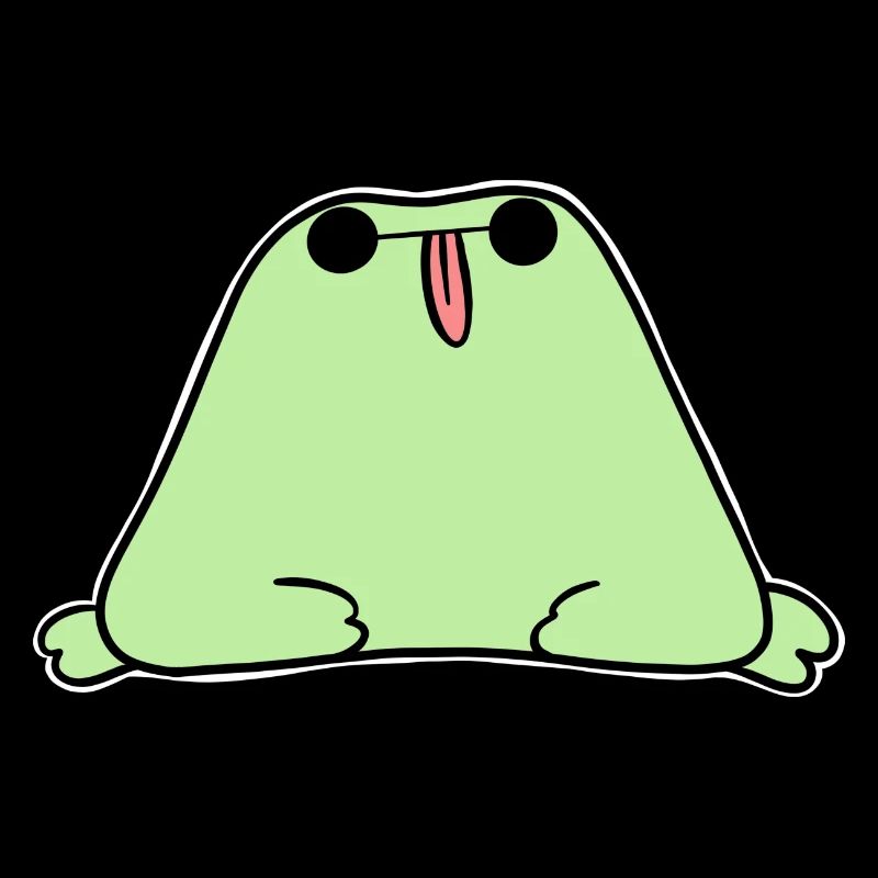 Grenouille effrontée