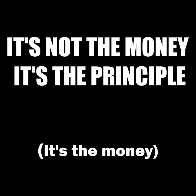 Nicht das Geld - Prinzip (Geld!)