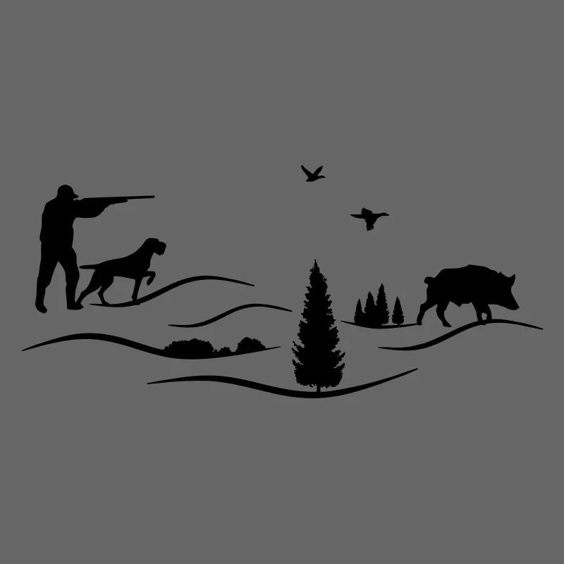 Hunter German Wirehaired Pointer