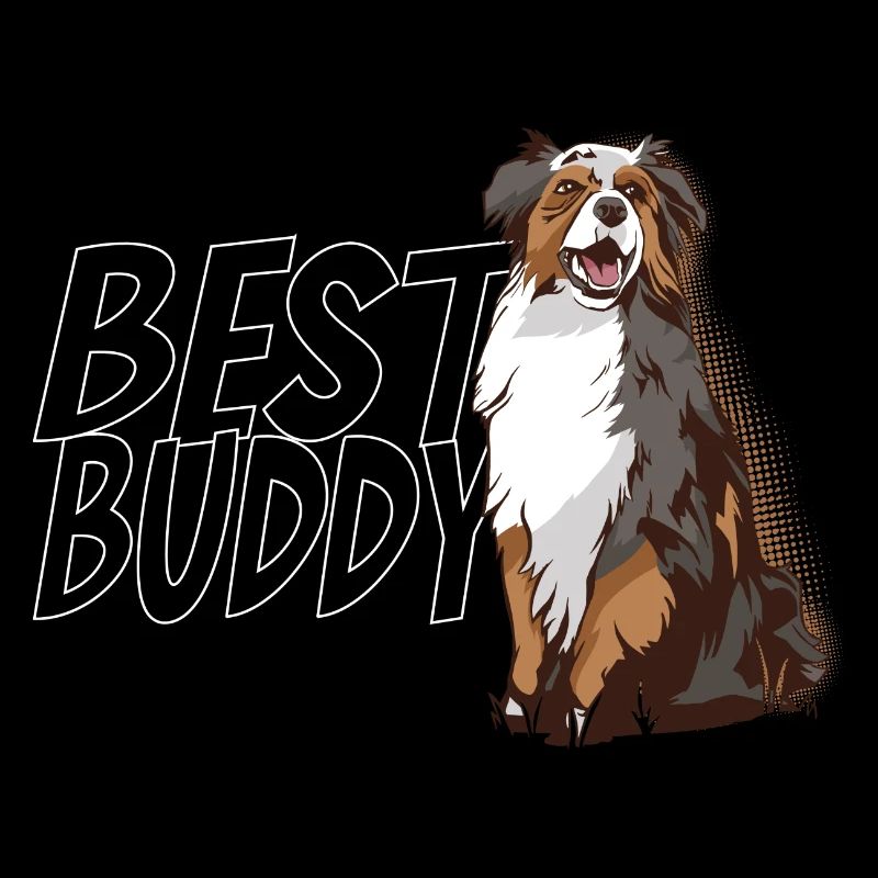 Australian Shepherd Aussie Geschenk Best Buddy