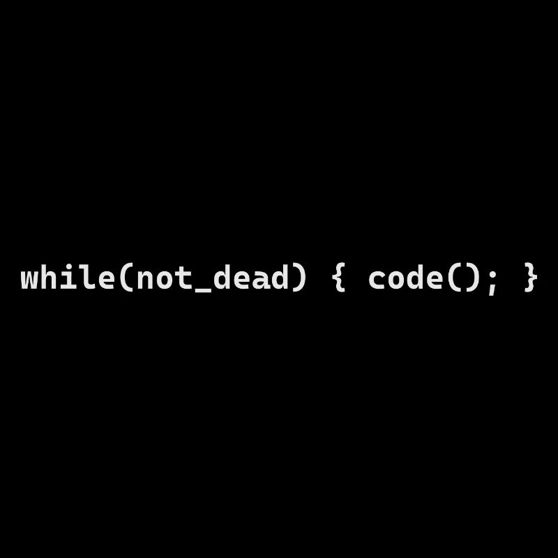 while not dead code()
