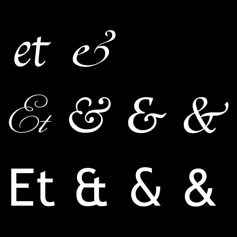 Array of Ampersands