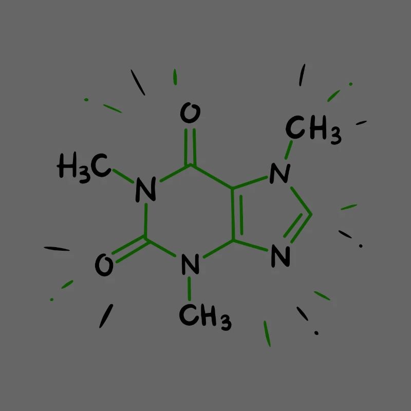 Koffein Molekül