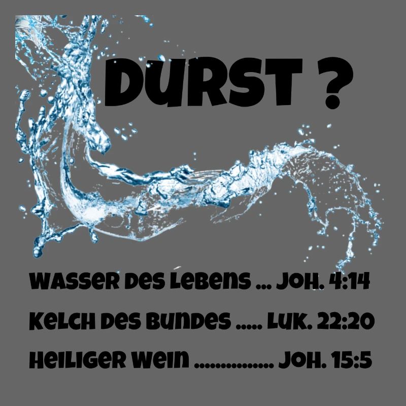 Durst? - schwarz
