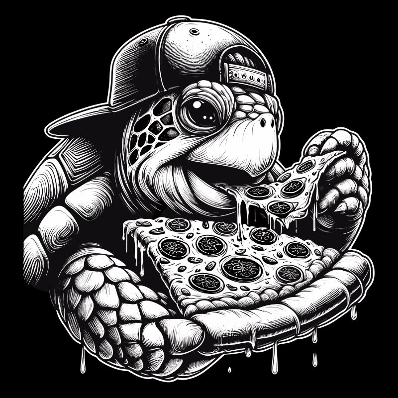 Turtle Pizza Cappy Gift