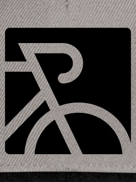 Stilisiertes Rennrad mit Dropbar