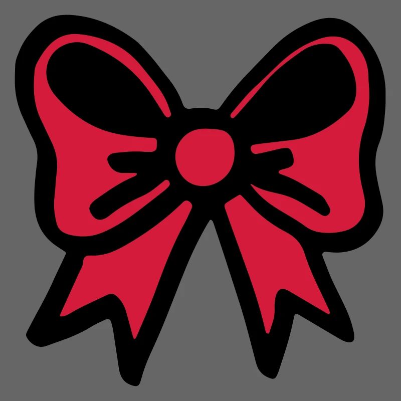 Bow red / bow red - bow tie - celebration