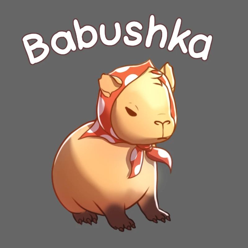 Babushkapybara Babushka Capybara