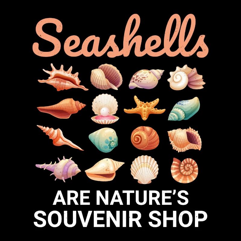 Seashells Collector Beachcomber Sea Shell Ocean