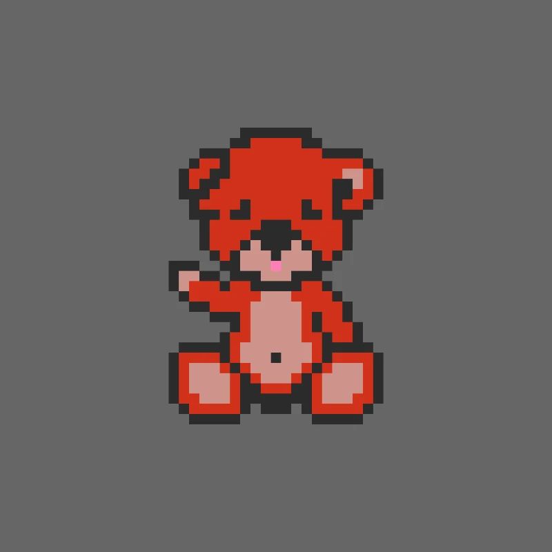 Pixelbär Pfeffer