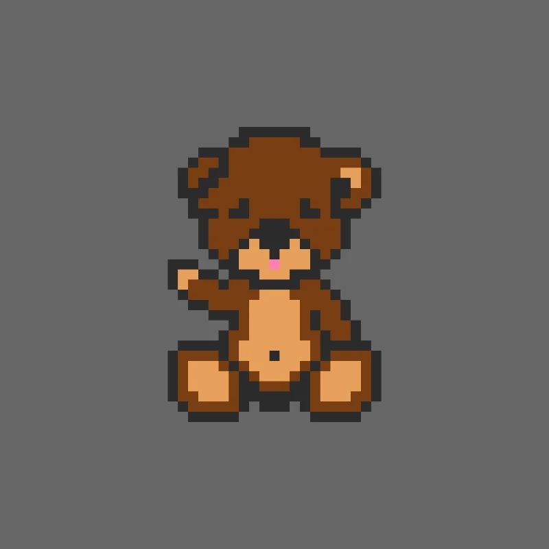 Pixel-Bär-Brownie