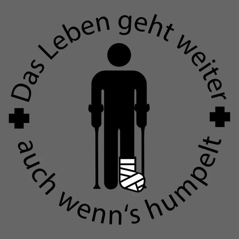 Gipsbein