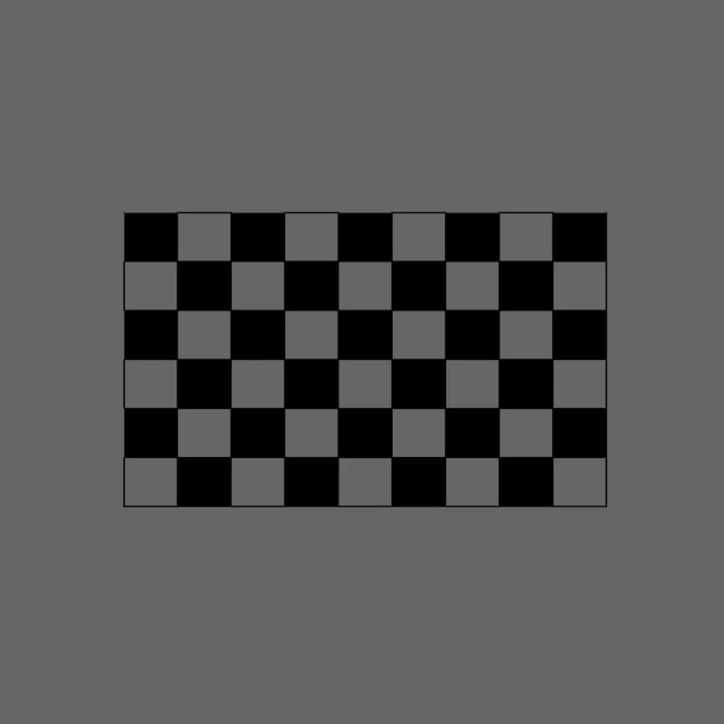 Checkered flag chess pattern black white gift