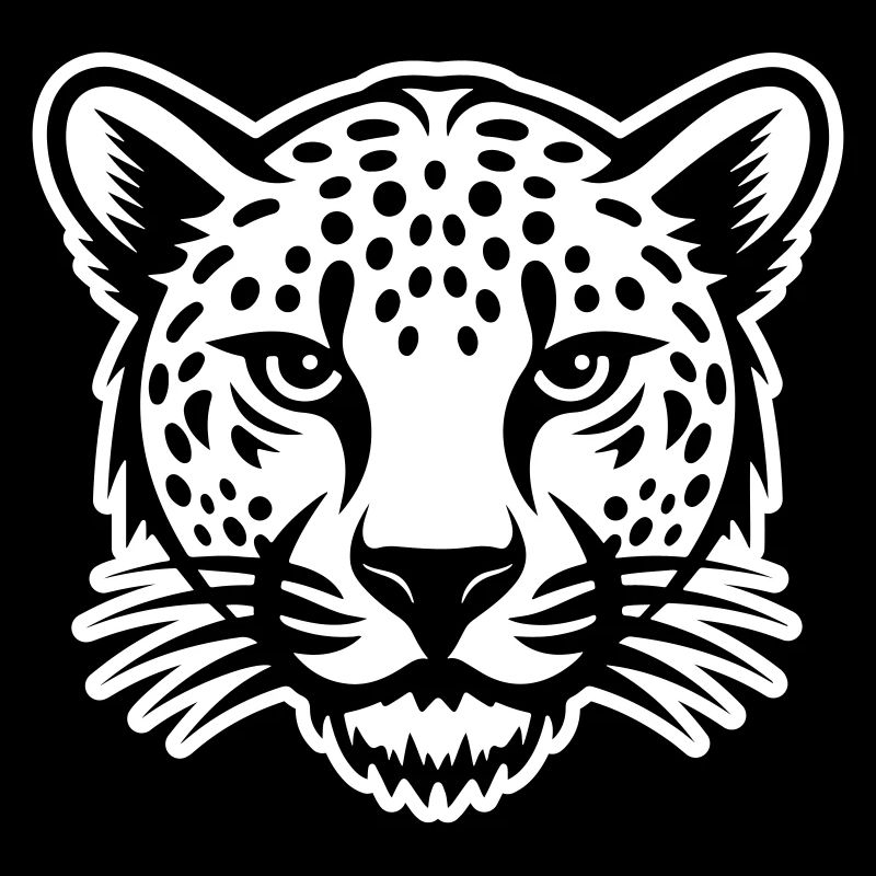 Gepard Kopf