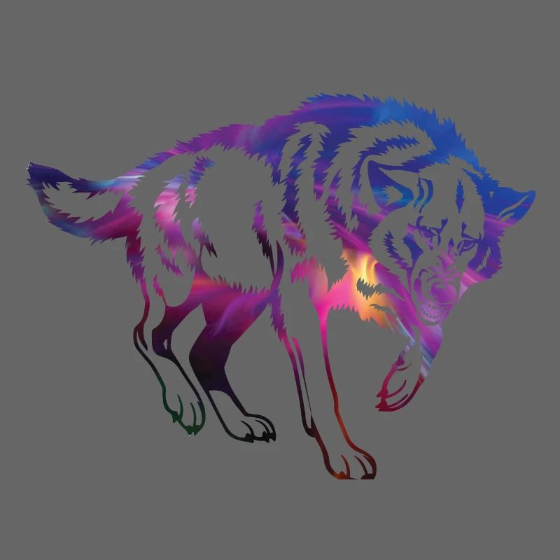 bad wolf gradient pattern