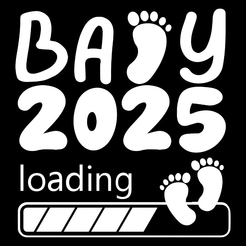 Baby 2025 loading, Ich werde 2025 Mutter