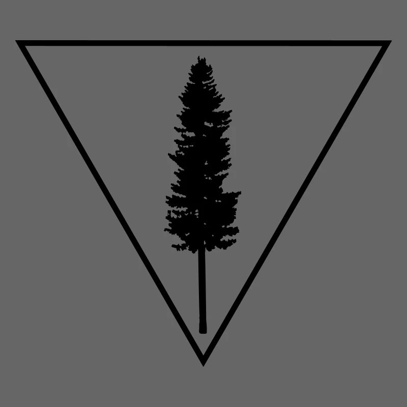 Tree in a triangle