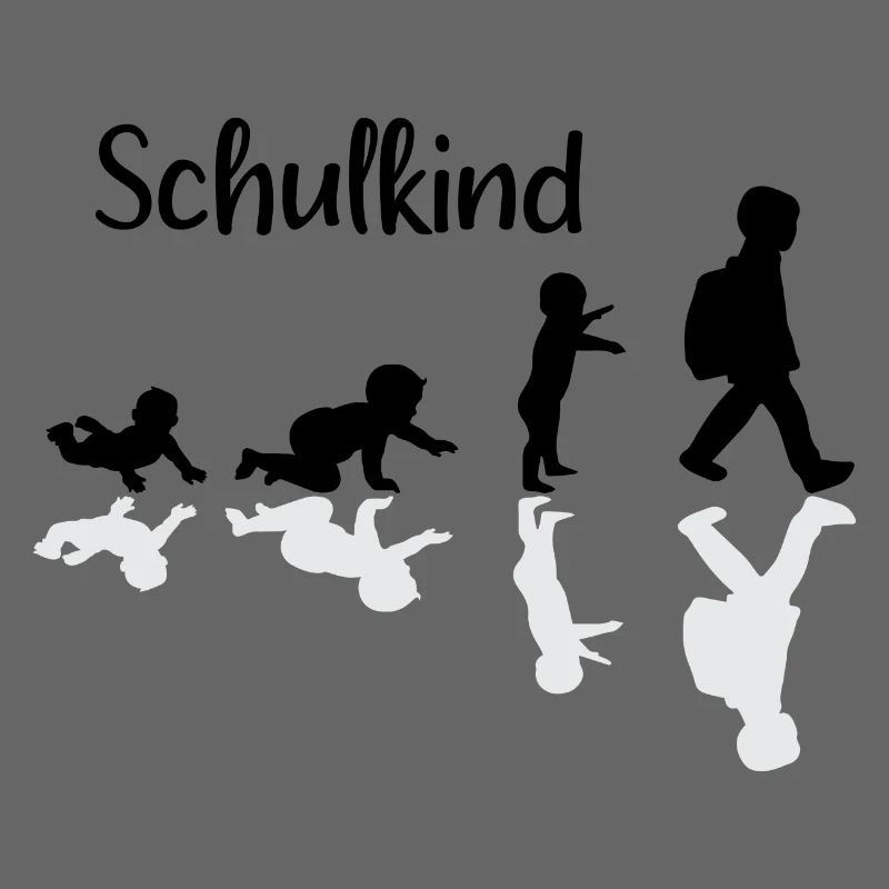 Schulkind Evolution Erstklässler Schule
