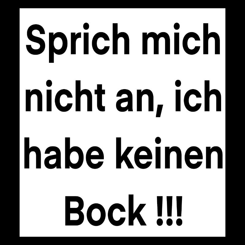 Keinen Bock!