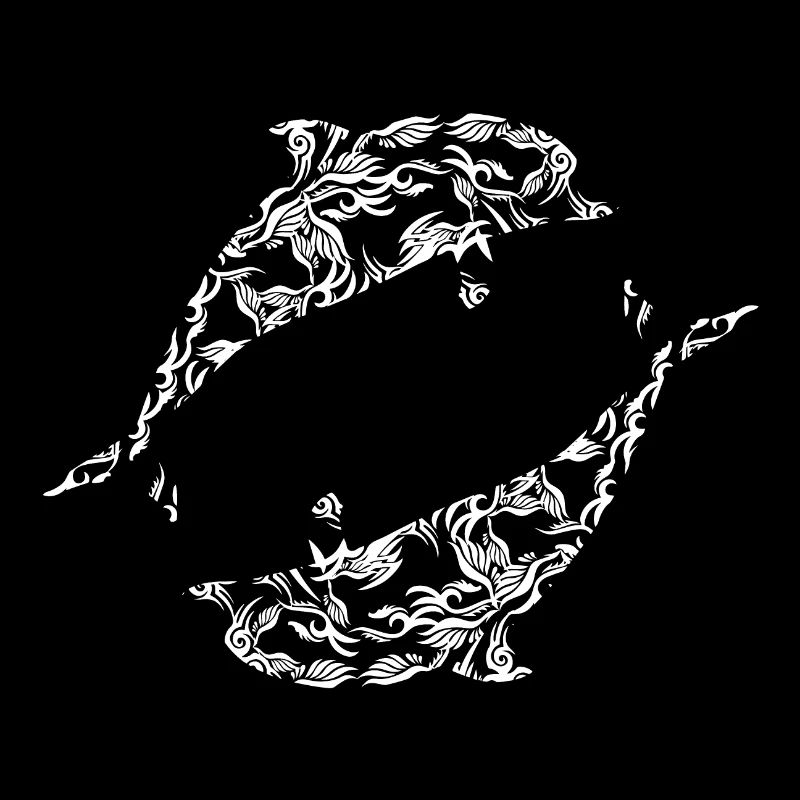 Maori Dolphin Tattoo Origin Forms - Gift Idea