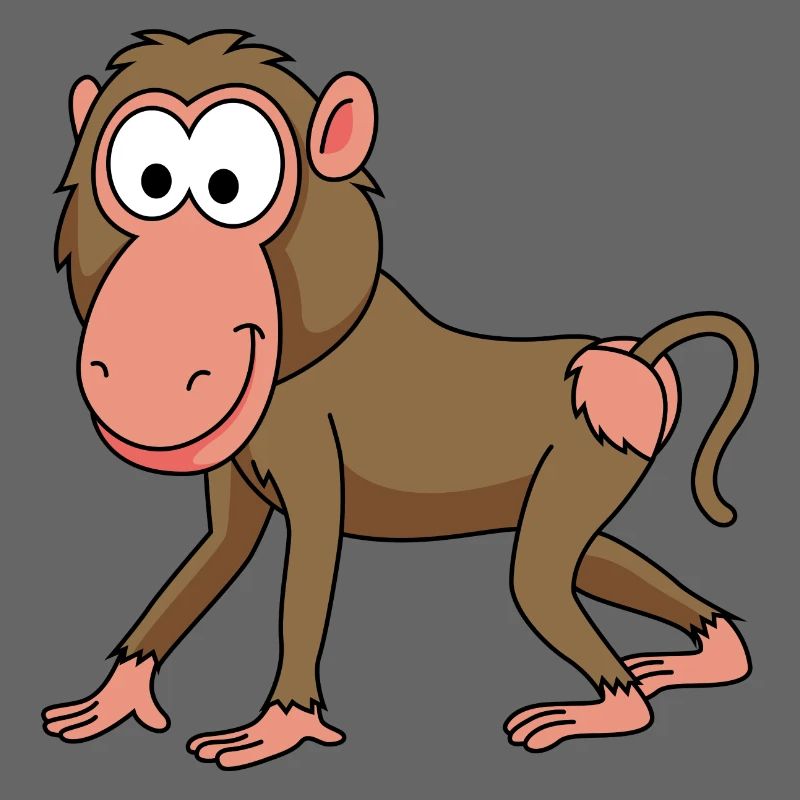 Monkey affe comic
