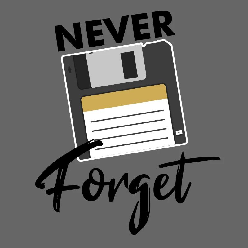 Nerd Nerds Diskette Spruch