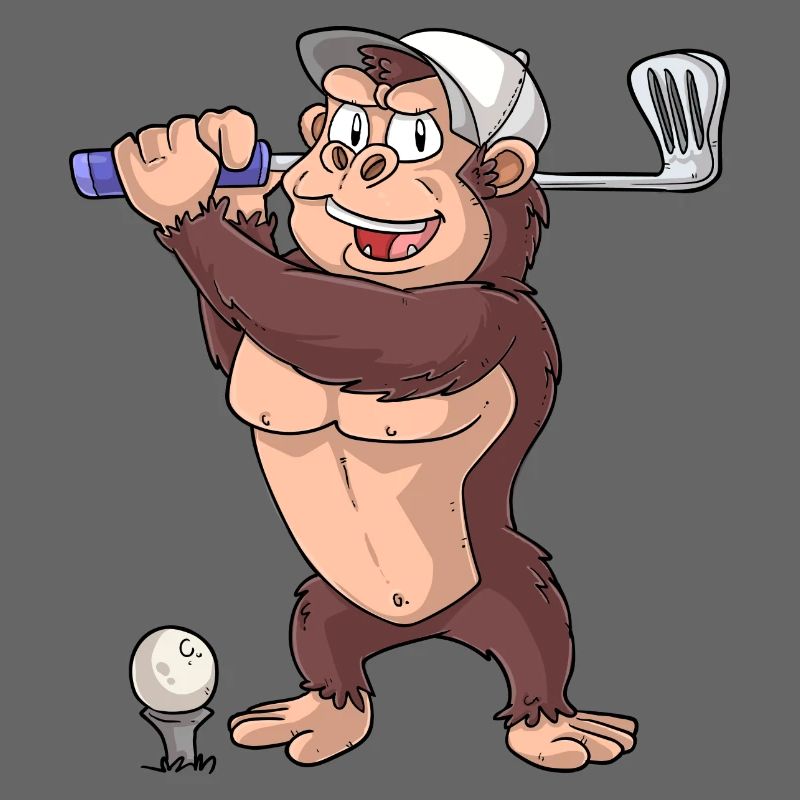 Golfing Monkey