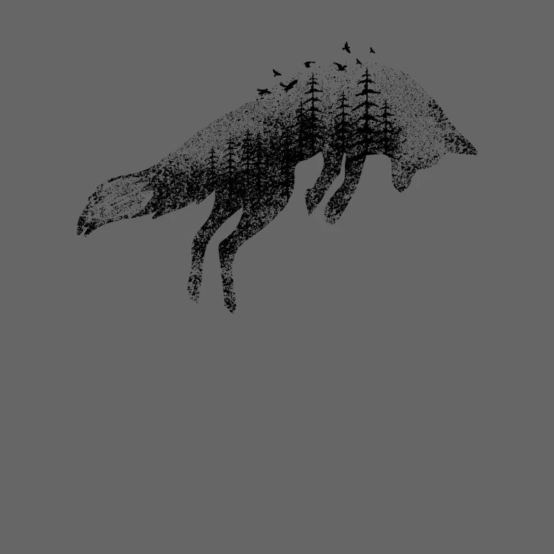 Fuchs und Wald