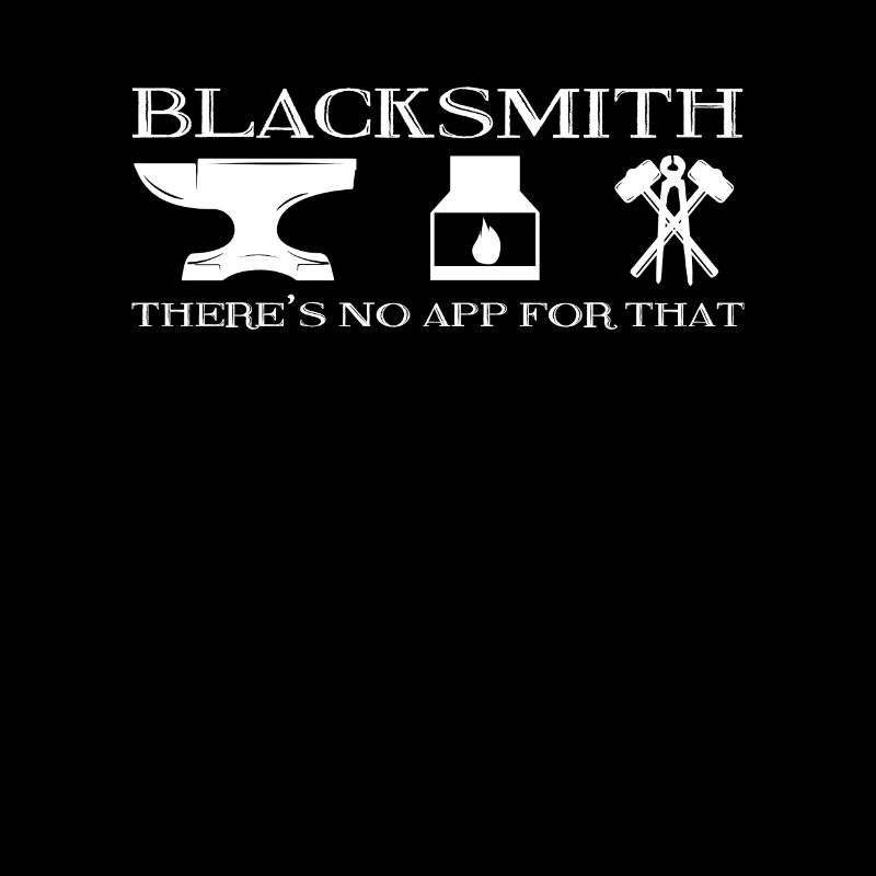 Blacksmith T-Shirt Gift Blacksmith