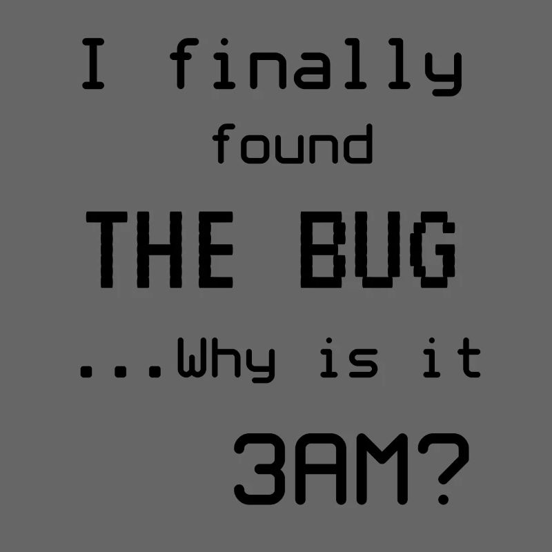 Programmer Meme I found the bug