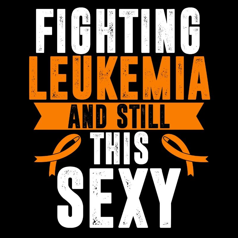 Cancer du sang Leucémie Conscience Boucle Orange