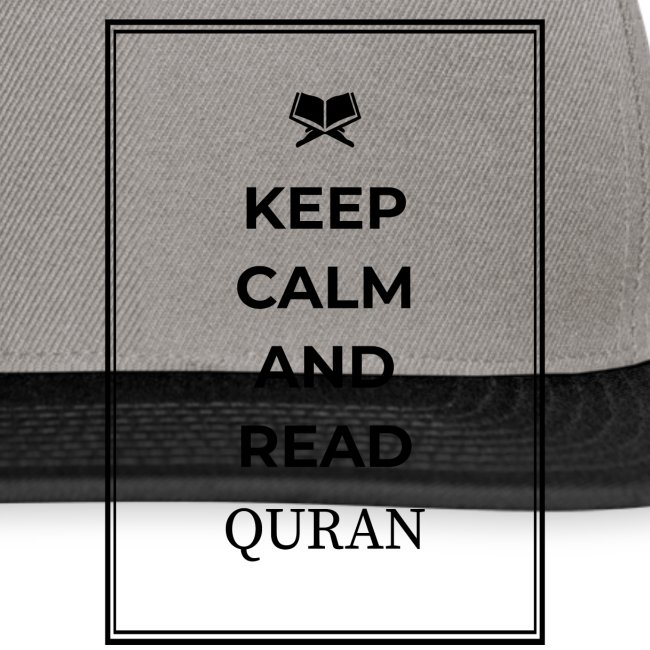 Tee-shirt WF Outlet - Keep Calm And Read Quran