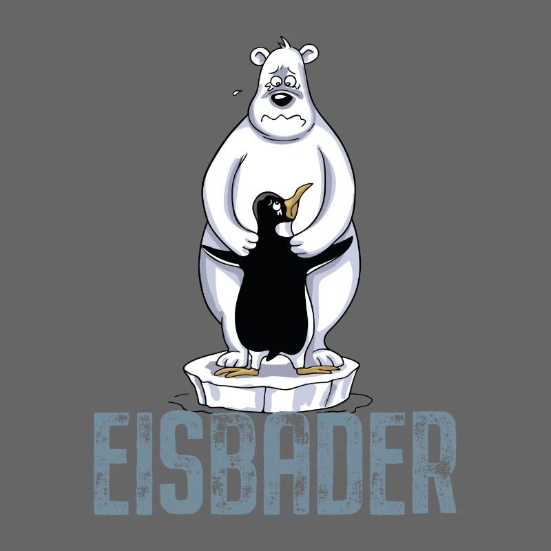 Eisbader Eisbär Pinguin Eisbaden Sauna Spa Eis