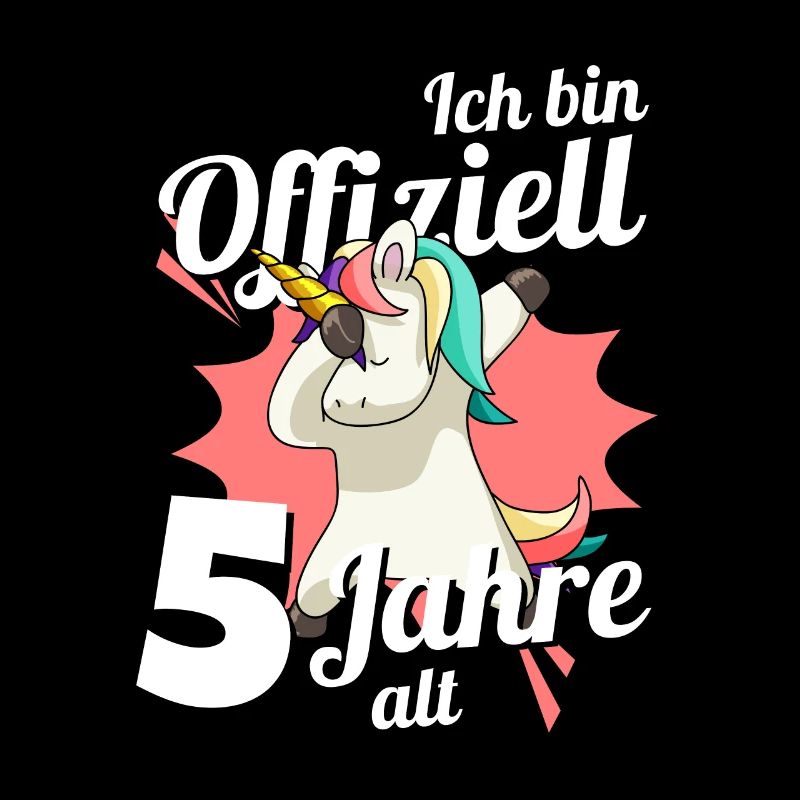 5. Geburtstag Dabbendes Einhorn Kindergeburtstag