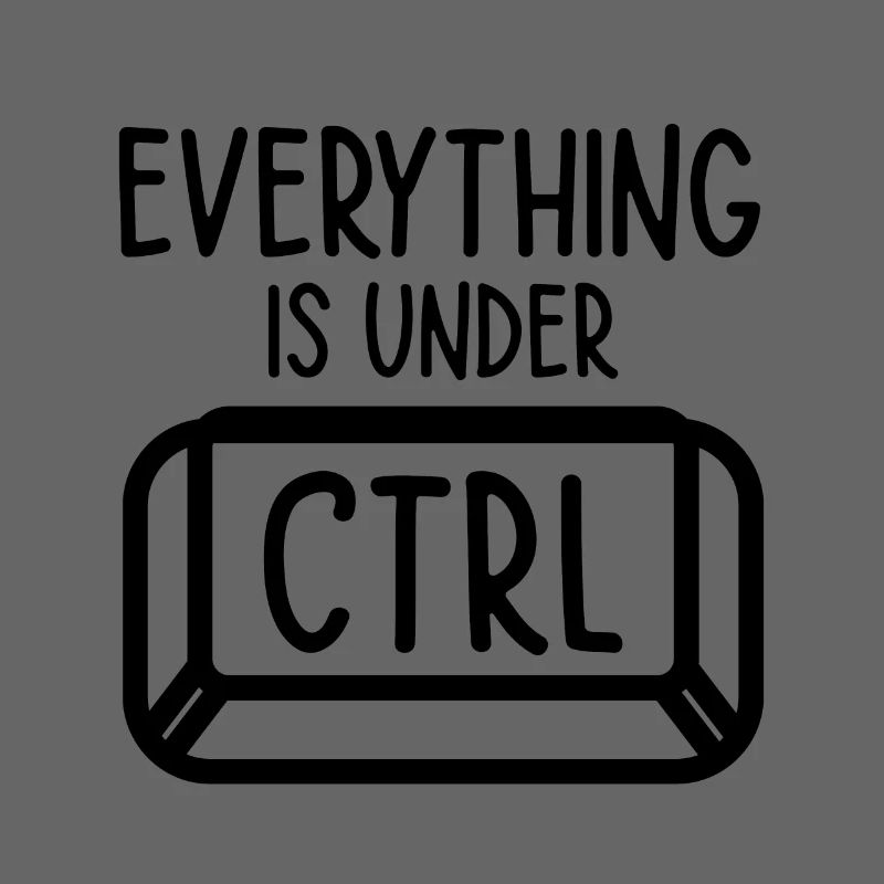 Everything Is Under Control Programmer Coder Softw