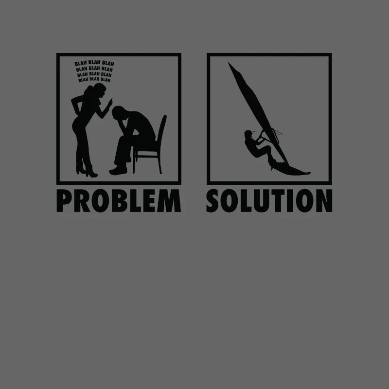 Windsurf Windsurfer Déclaration Solution au problème.