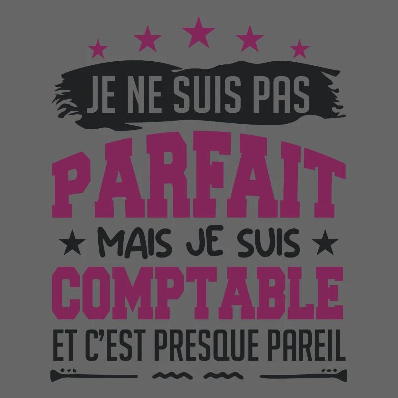 je ne suis pas parfait COMPTABLE | comptable
