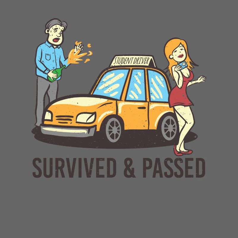 Driving instructor student survived & passed driving school