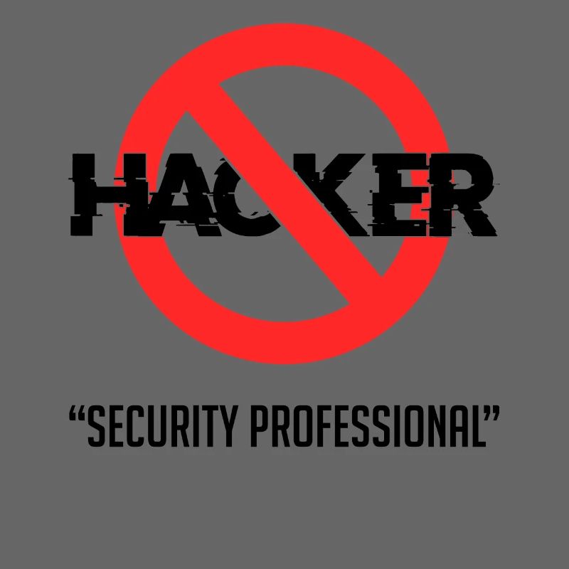 Humorous Hacker Security Professional Computer