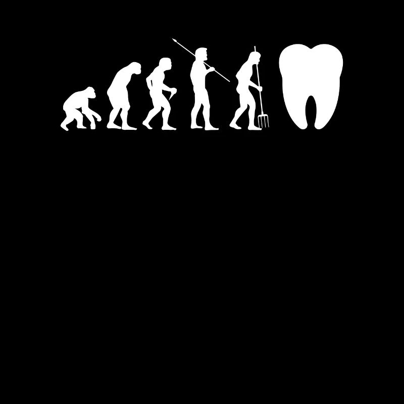 Evolution Zahnarzt Shirt Geschenk
